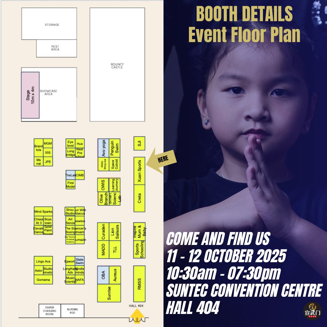 Xuan Sports is a participating vendor at the “Not So Little Fair”! 🎉