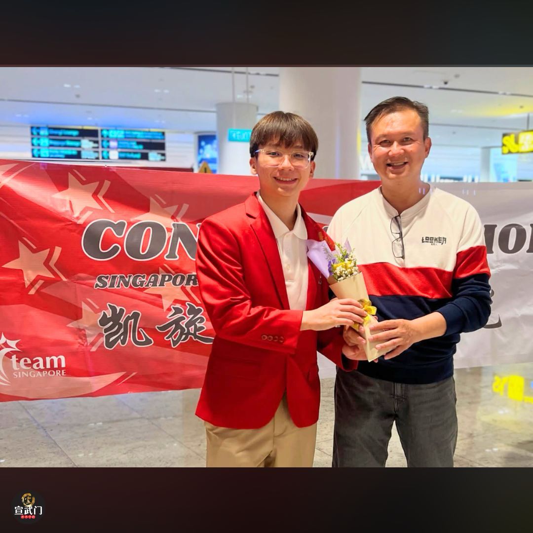 Welcoming our Team Singapore Wushu youth athletes back home from the 33rd SEA Games in Thailand👏