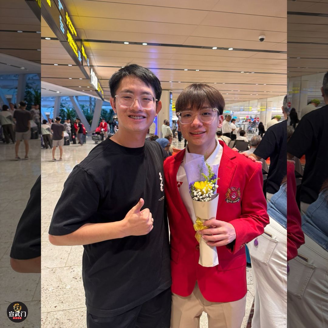 Welcoming our Team Singapore Wushu youth athletes back home from the 33rd SEA Games in Thailand👏