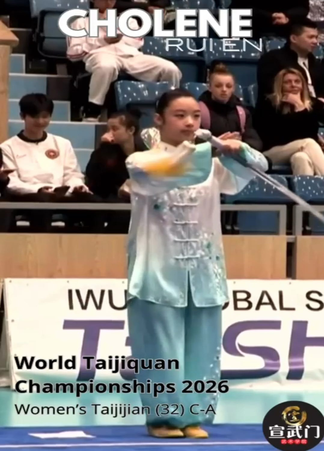 Another GOLD for Cholene Aw at the World Taijiquan Championships 2026! SIMPLY AWESOME!