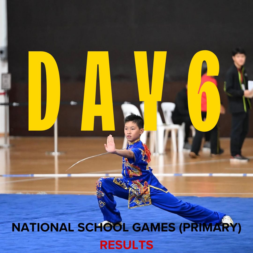 National School Games Wushu 2026 (Primary) Day 6 Results