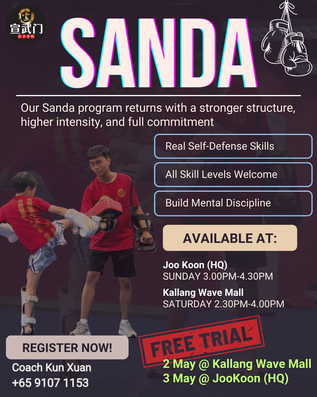 Xuan Sports Sanda Class is BACK!
