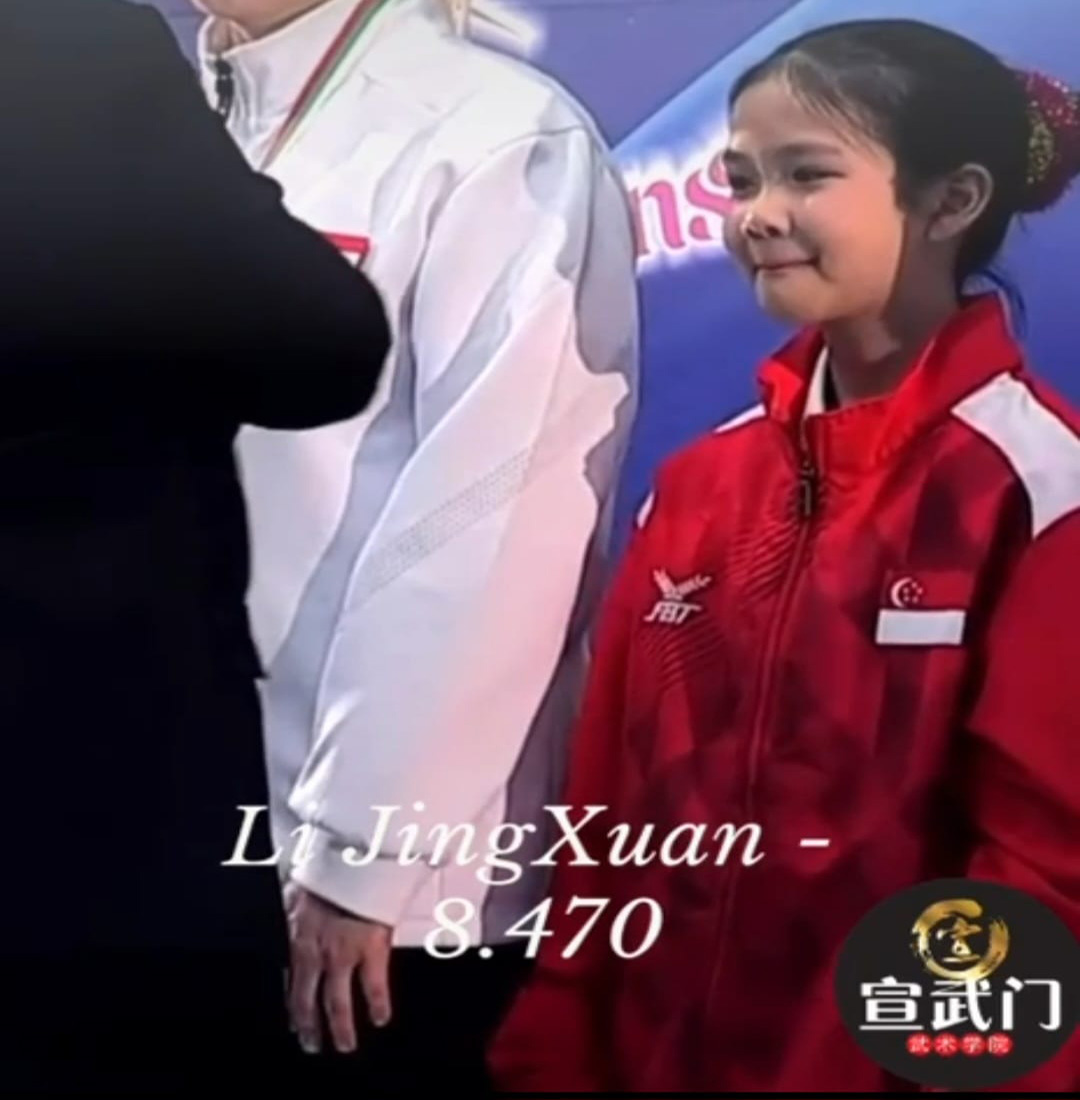 Another Medal for Li Jing Xuan at the World Taijiquan Championships 2026!