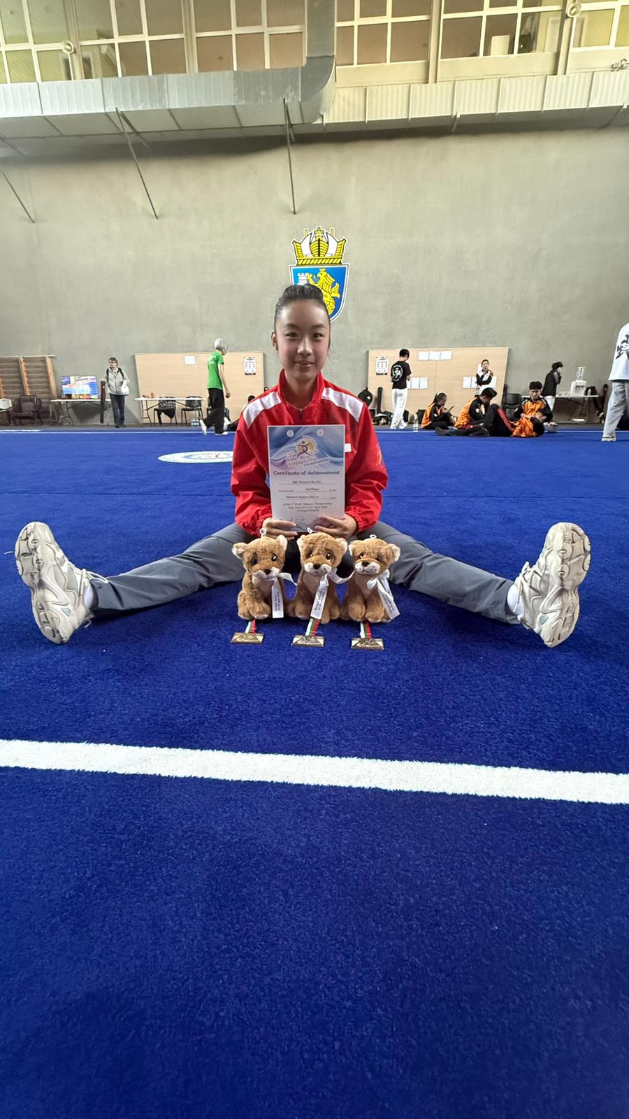 Cholene Aw at the World Taijiquan Championships 2026