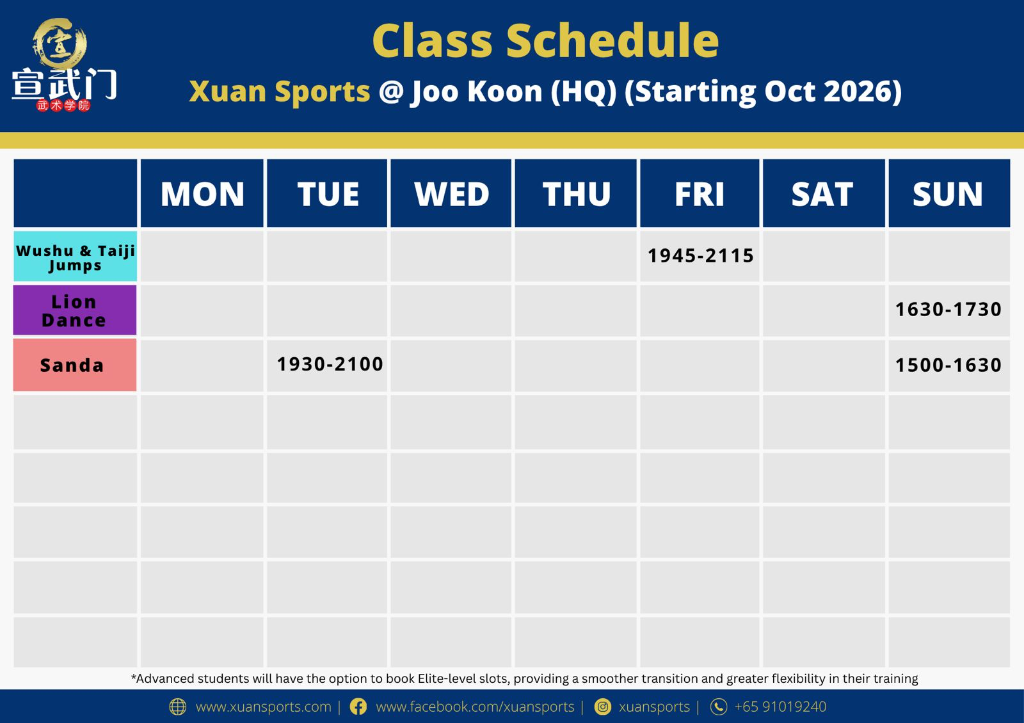 Joo Koon Schedule - Page 2