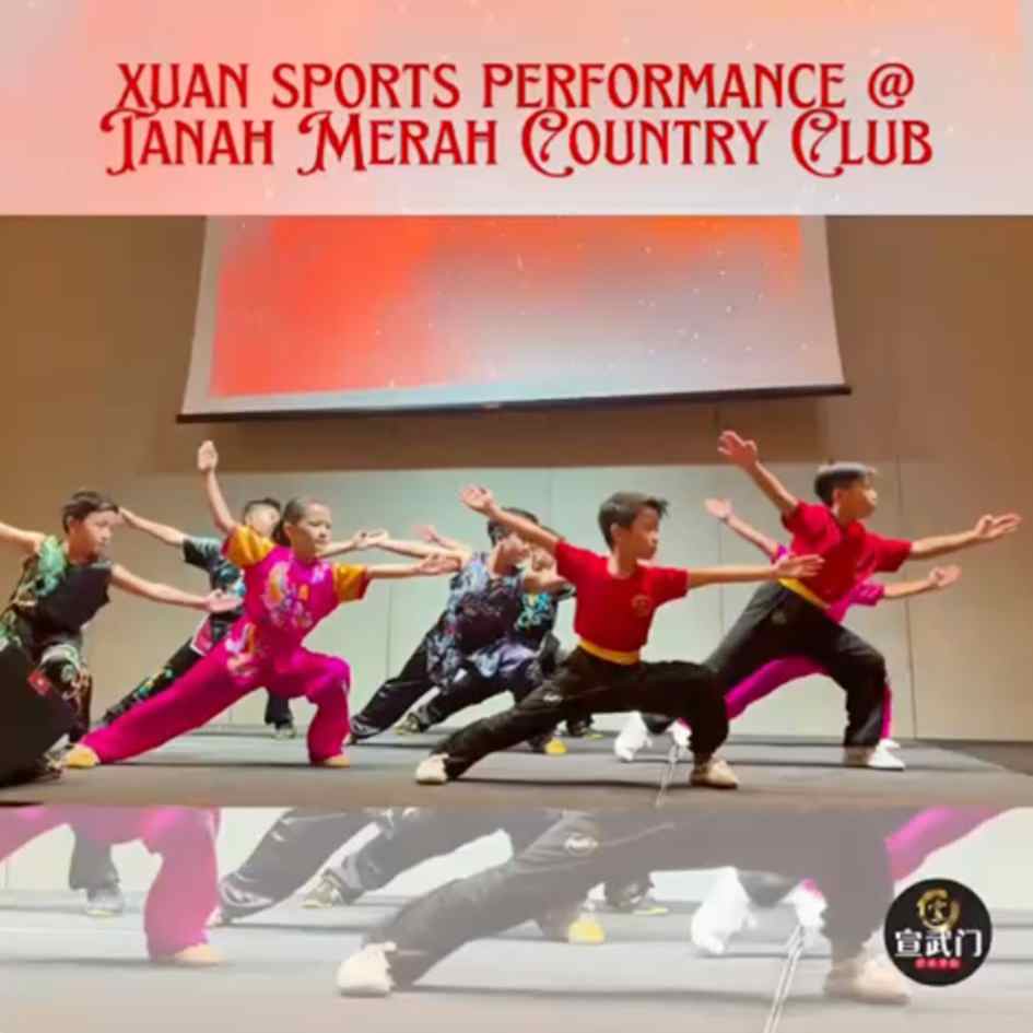 Xuan Sports athletes performed at Tanah Merah Country Club