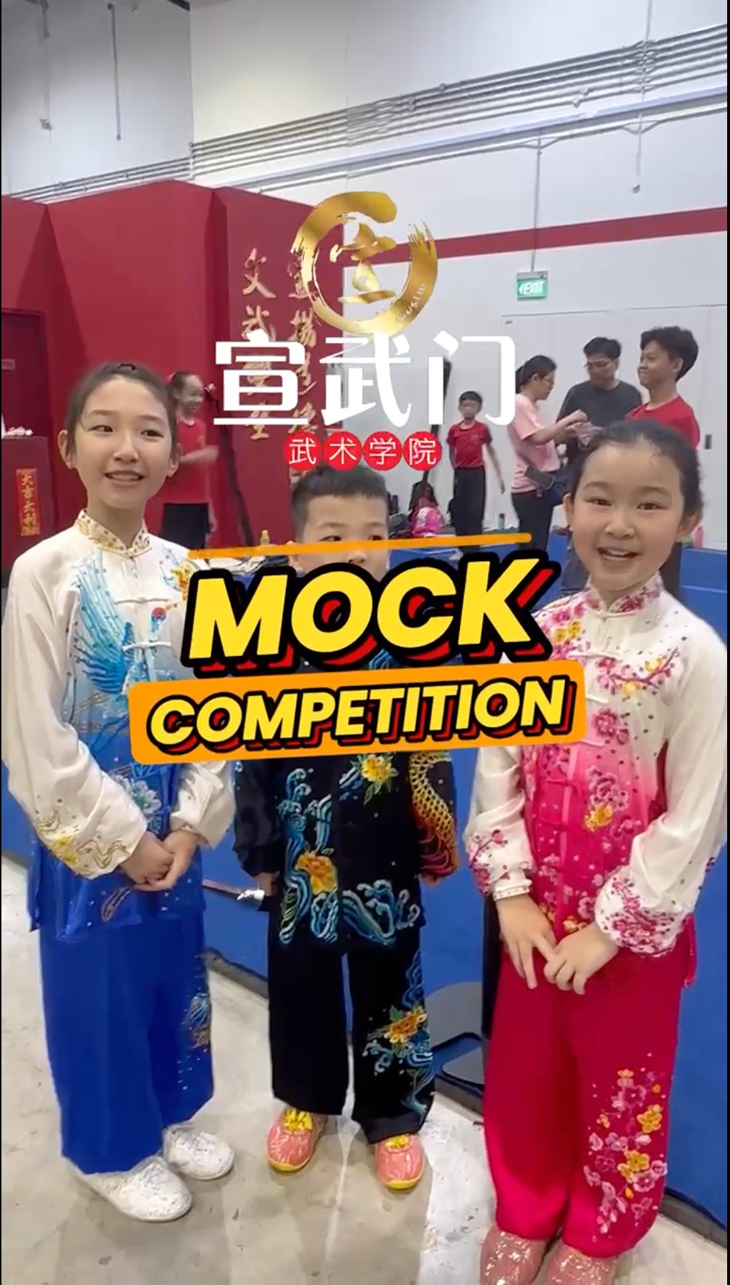 NSG 2025 Wushu mock competition at Xuan Sports @ Joo Koon | 全国校际武术锦标赛 2025 模拟赛 ｜宣武门